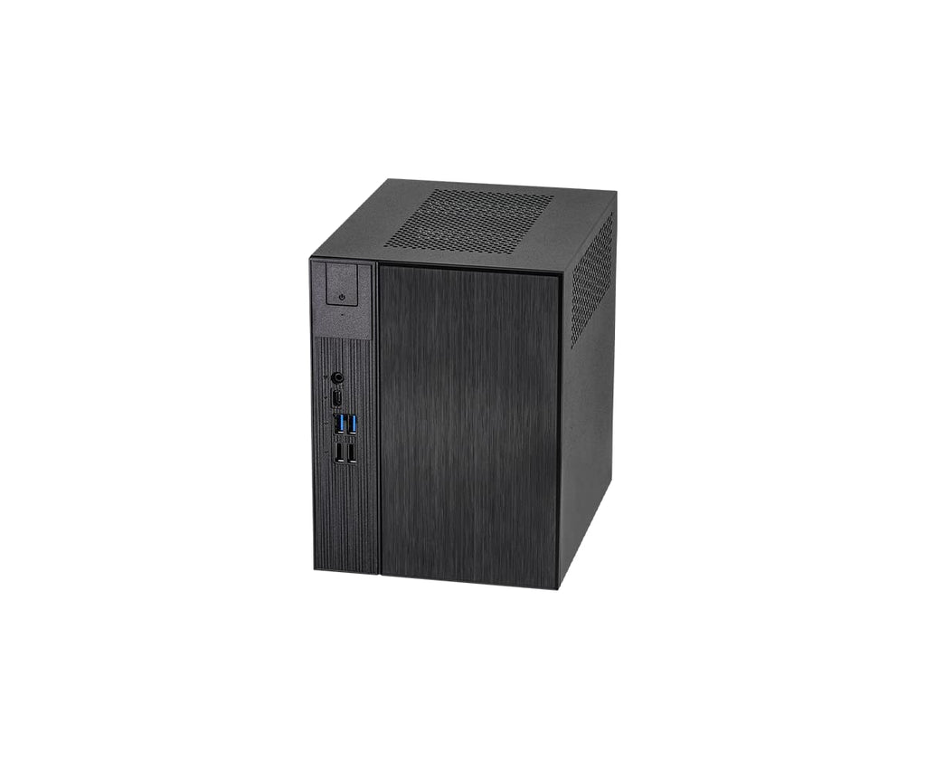 ASRock DeskMeet B660 Mini PC Barebone Kit – Intel B660, Supports 14th/13th/12th Gen Intel Core CPUs, DDR4 128GB, PCIe 4.0, Dual M.2, 500W PSU, USB-C, HDMI/DP/D-Sub (No CPU/RAM/Storage)