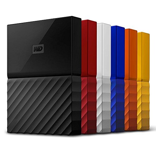 WD 1TB Black My Passport Portable External Hard Drive - USB 3.0 - WDBYNN0010BBK-WESN