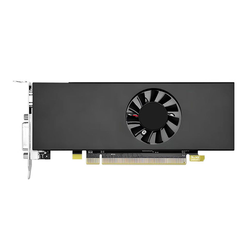 8G DDR5 Graphics Card, 128 Bit Low Profile Video Card with HD Multimedia Interface DVI Port Displayport, for PC Computer Gaming Streaming Work