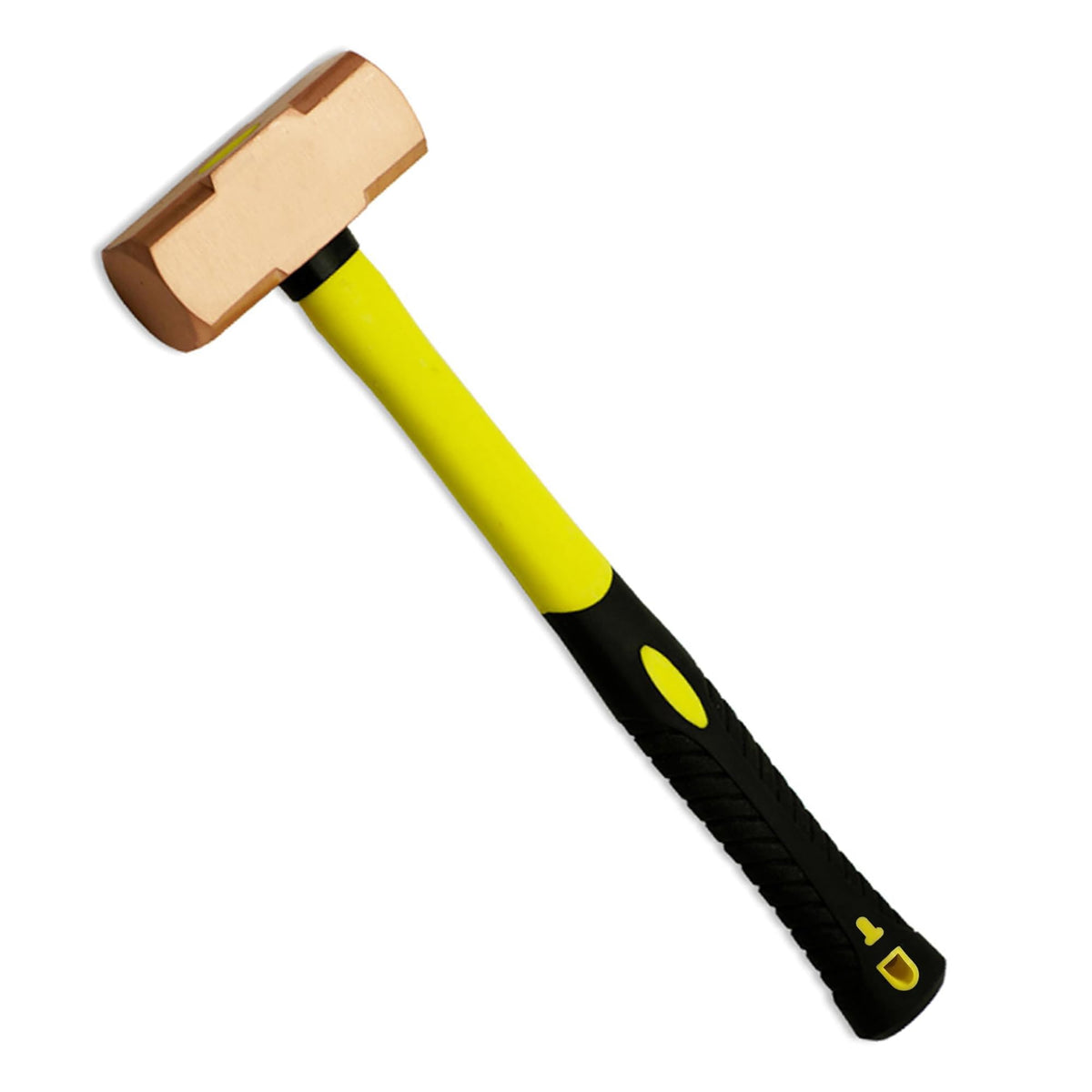 TMAX Non-Sparking 5 LB Sledge Hammer Length 16", Die-Forge, Aluminum Bronze