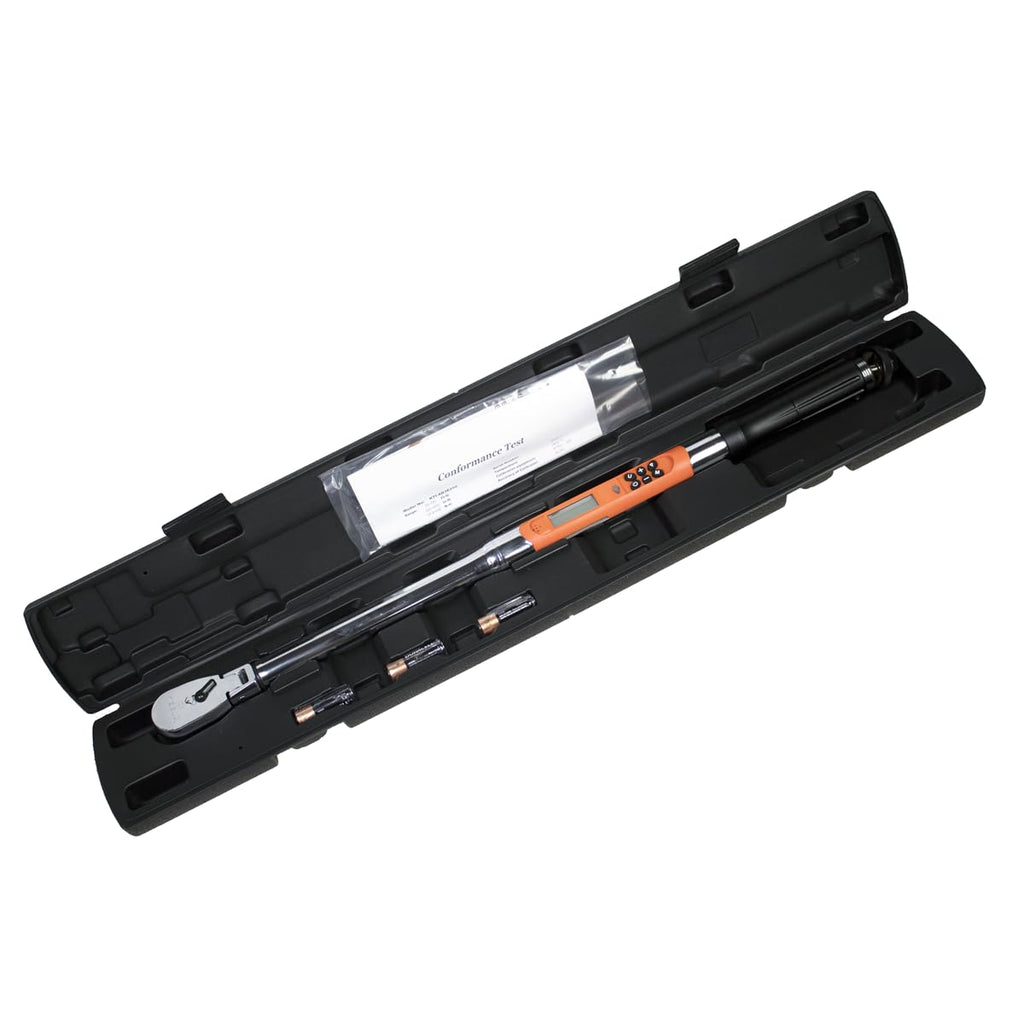 K Tool International Professional Angle Torque Wrench Electronic 1/2 Inch Drive 250 Foot/Pounds