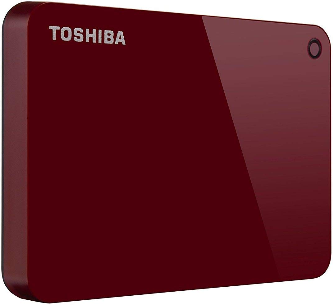 Toshiba Canvio Advance 1TB Portable External Hard Drive USB 3.0, Black - HDTCA10XK3AA