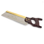 CROWN 195 12" 305mm Tenon Saw Brass Back, 13 TPI - Full Handle , Red