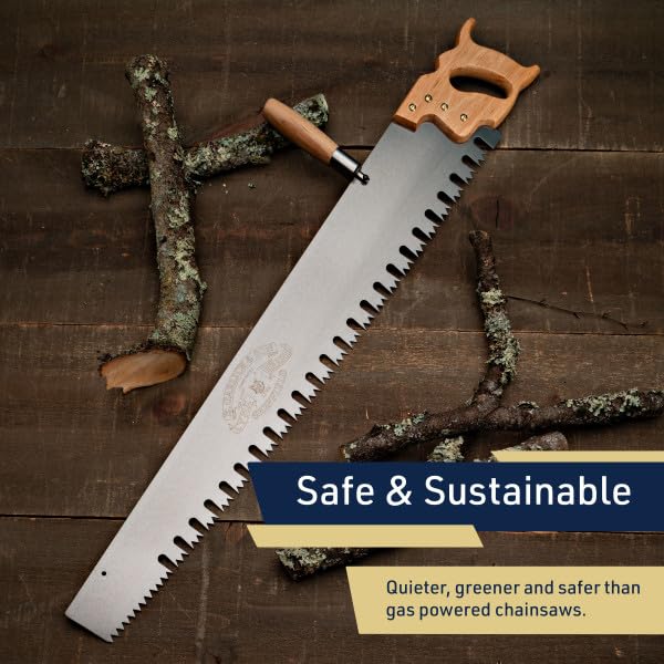 Kings County Tools Hand Saw for Wood Cutting, 3ft