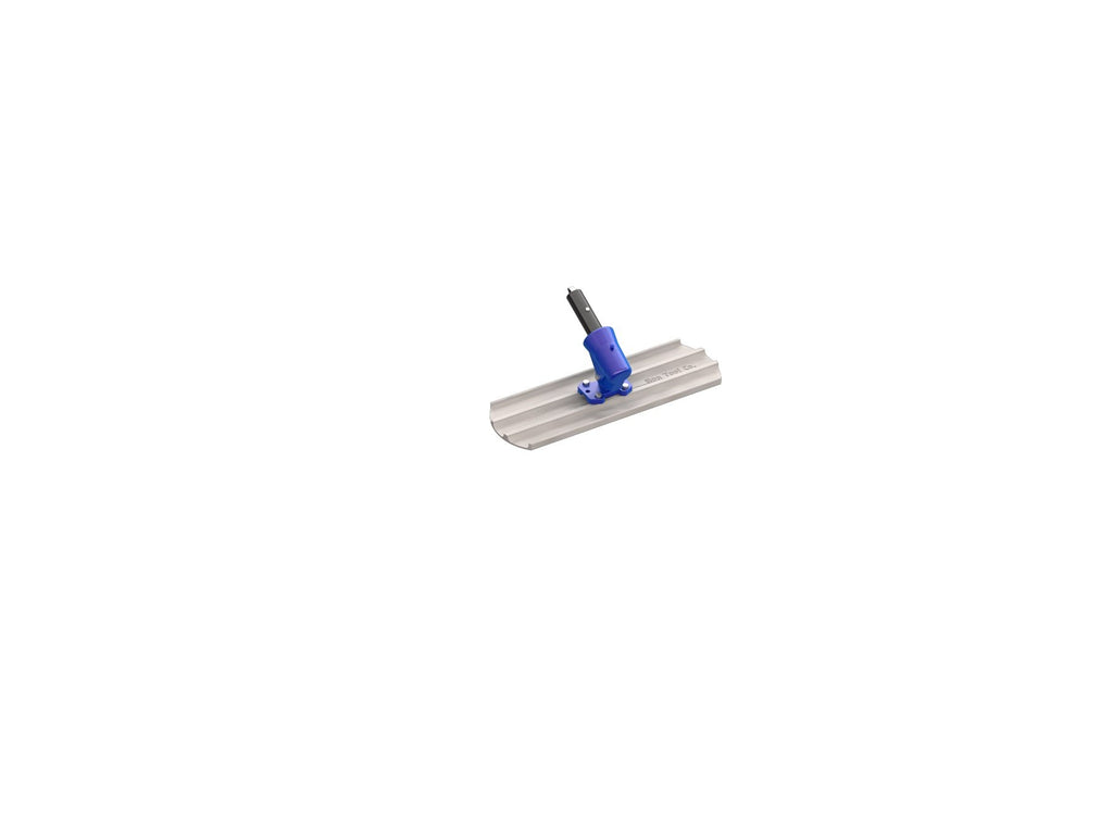 Bon Tool 82-422 Bull float - Magnesium 36-inch X 8-inch Round End - With Wormgear Bracket