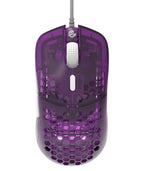 Gwolves Hati HTS Lightweight Honeycomb Wired Gaming Mouse,~48g,3389Sensor,16,000DPI, Low Latency,Anti-Interference,6Programmable Btns,On-Board Memory,PC/Mac and Laptop (Stardust Golden, HTS - Small)