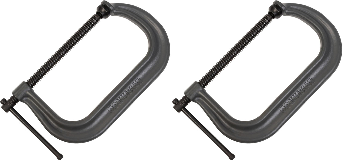 Wilton Columbian C-Clamp, 8" Opening, 4-15/16" Throat, 6900 Lbs. Clamping Force (Model H408) (Pack of 2)