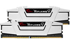 G.SKILL RipjawsV Series DDR4 RAM (XMP) 32GB (2x16GB) Up to 3600MT/s* CL18-22-22-42 1.35V Intel AMD Desktop Computer Memory U-DIMM - White (F4-3600C18D-32GVW)