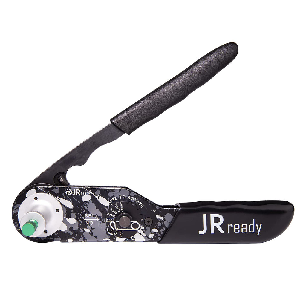JRready NEW-DT2 Deutsch Crimp Tool for DTP, DT, DTM Connectors, Size 12, 16, 20 Solid Contacts. Equivalent to HDT 48 00 Deutsch Crimper(12-22AWG) (Pack of 2)