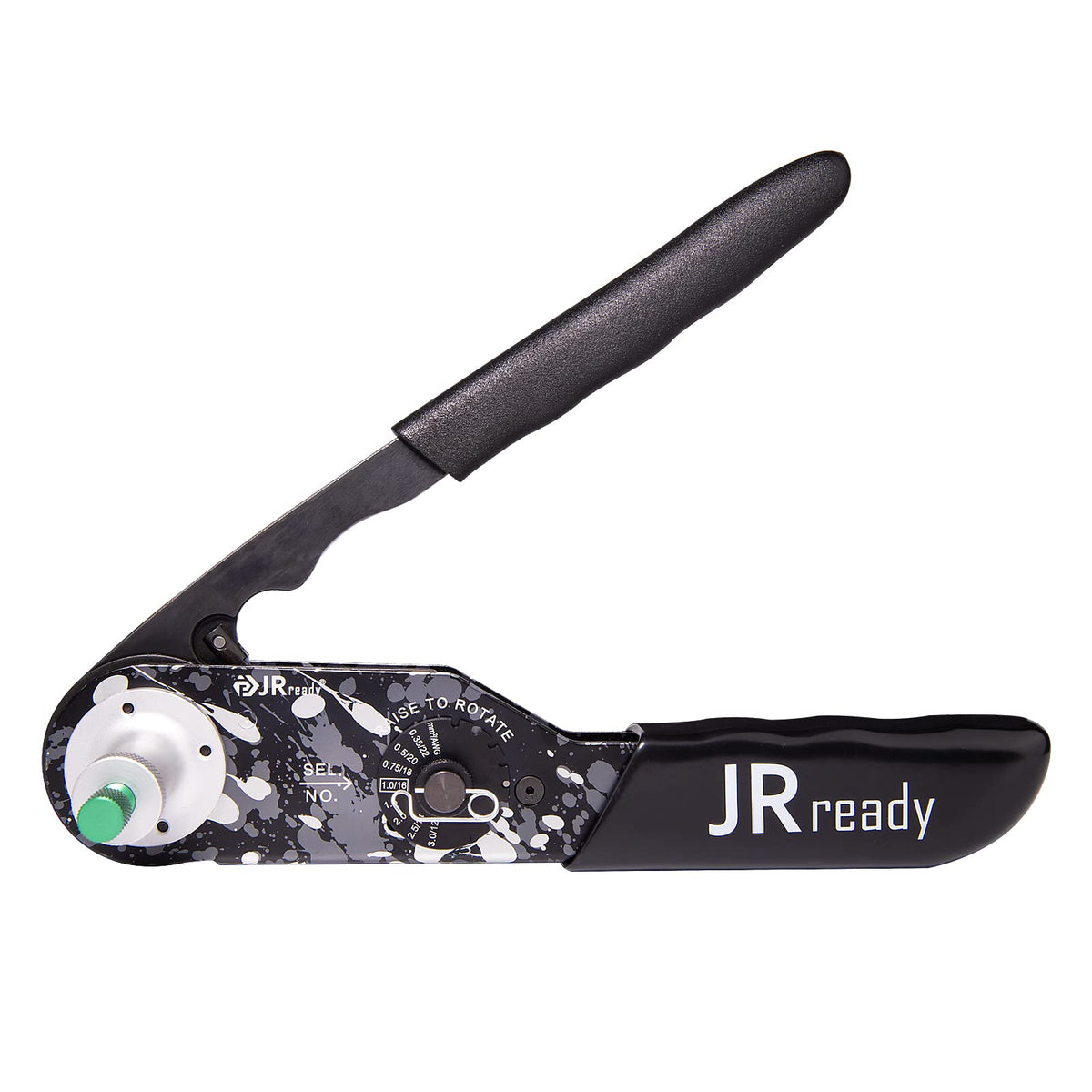 JRready NEW-DT2 Deutsch Crimp Tool for DTP, DT, DTM Connectors, Size 12, 16, 20 Solid Contacts. Equivalent to HDT 48 00 Deutsch Crimper(12-22AWG) (Pack of 2)