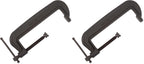 Wilton Brute Force C-Clamp, 5-3/4" Opening, 2-1/2" Throat, 11250 Lbs. Clamping Force (Model 106) (Pack of 2)