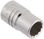 Williams WSS-23RC 23-Piece 1/2-Inch Drive Shallow 12 Point Socket Set