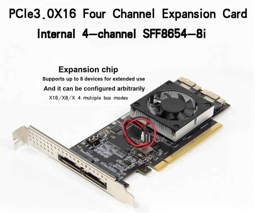 PCIe Expansion Card Integrated Compatibility Module External Graphics Card M.2NvmeSSDU.2 Expansion