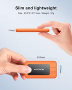 KOOTION Portable SSD 1TB USB-C Up to 2000MB/s USB 3.2 External SSD USB 3.2 Gen 2x2 Portable Solid State Drive with Protective Case Shockproof Waterproof Type-C External Solid State Drive for PC/Mac