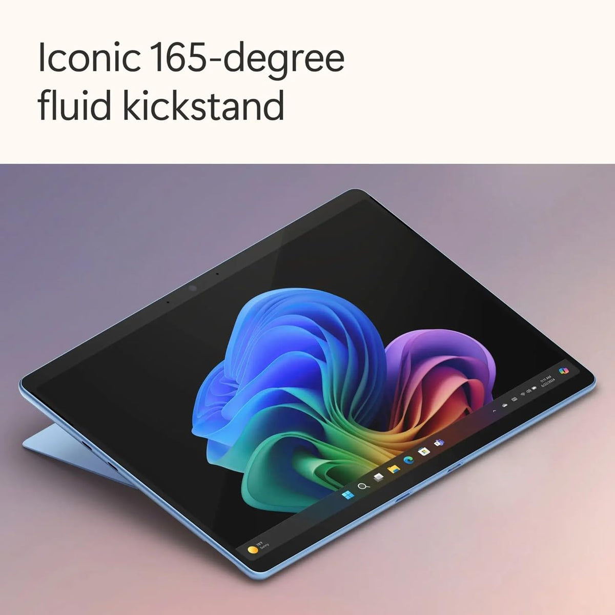 Microsoft Surface Pro 11 13" Copilot+ PC, AI Tablet, 2880x1920 120Hz LCD Touchscreen, 10-Core Qualcomm Snapdragon X Plus, 16GB RAM, 512GB SSD, WiFi Only, Win 11 Pro, Sapphire