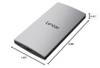 Lexar ES3 1TB Portable SSD Silver, USB 3.2 Gen 2 up to 1050MB/s