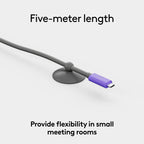 Logitech Active USB Cable Single-Cable BYOD MeetUp 2