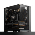 Thermalright A70 Vision ATX Gaming case |Three Sides Without Stands,Panoramic Glass Panel |8 Fan Slots |Tower-Style Computer case |Equipped with Type-C Interface |Comes with a 9.16-inch LCD Display |