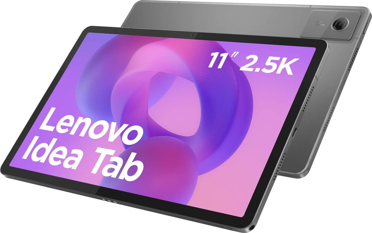 Lenovo Idea Tab 11" Tablet - Dimensity 6300-4GB RAM - 128 GB Storage - Android 15-2.5K - 90 Hz - Luna Grey (ZAFR0923US)