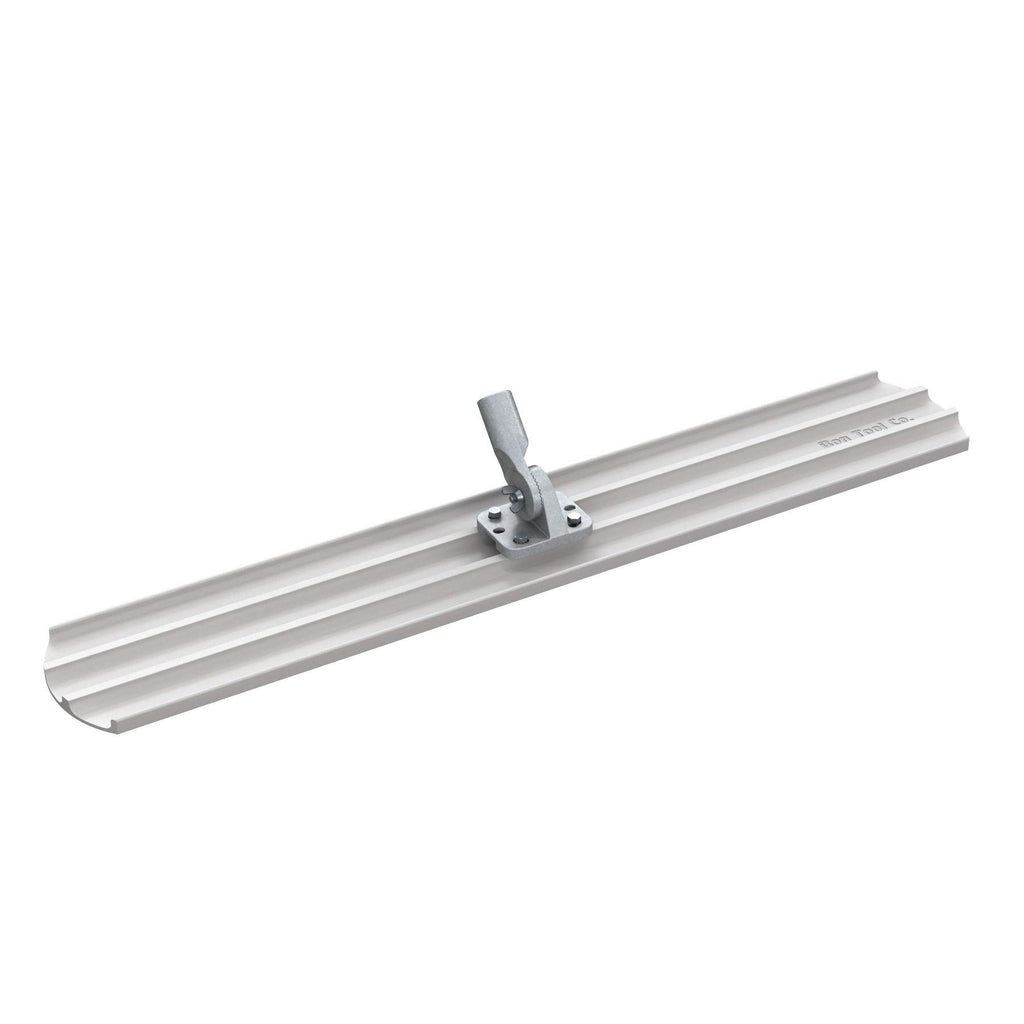Bon 12-567 42-Inch by 8-Inch Round End Magnesium Bull Float with Threaded Handle Bracket