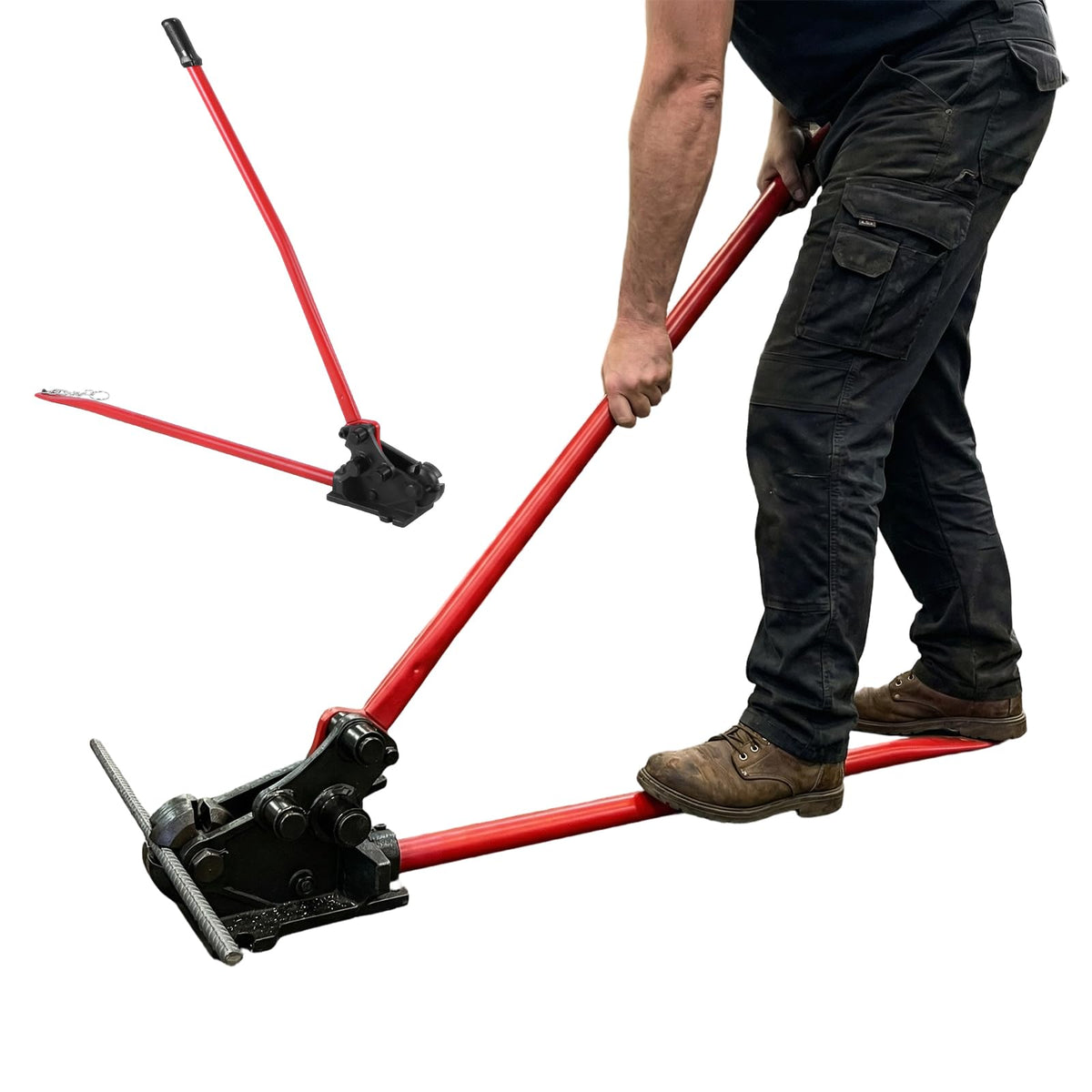 2 In 1 Rebar Shears And Bender For Construction Sites