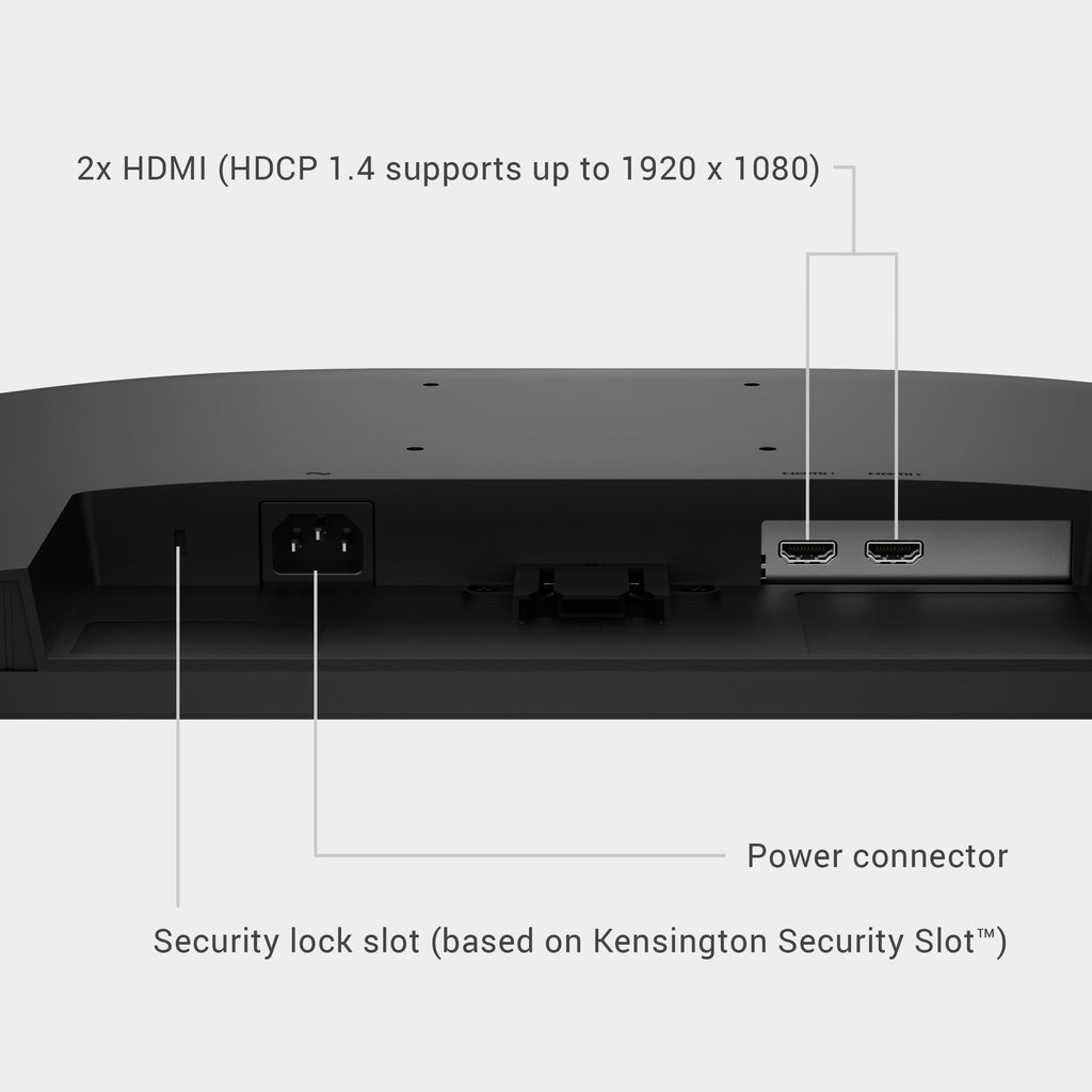 Dell 27 Monitor - SE2726H - 27-inch FHD (1920x1080) 144Hz 1ms Display, in-Plane Switching (IPS) Technology, AMD FreeSync™, TÜV 3-Star 2X HDMI, Tilt
