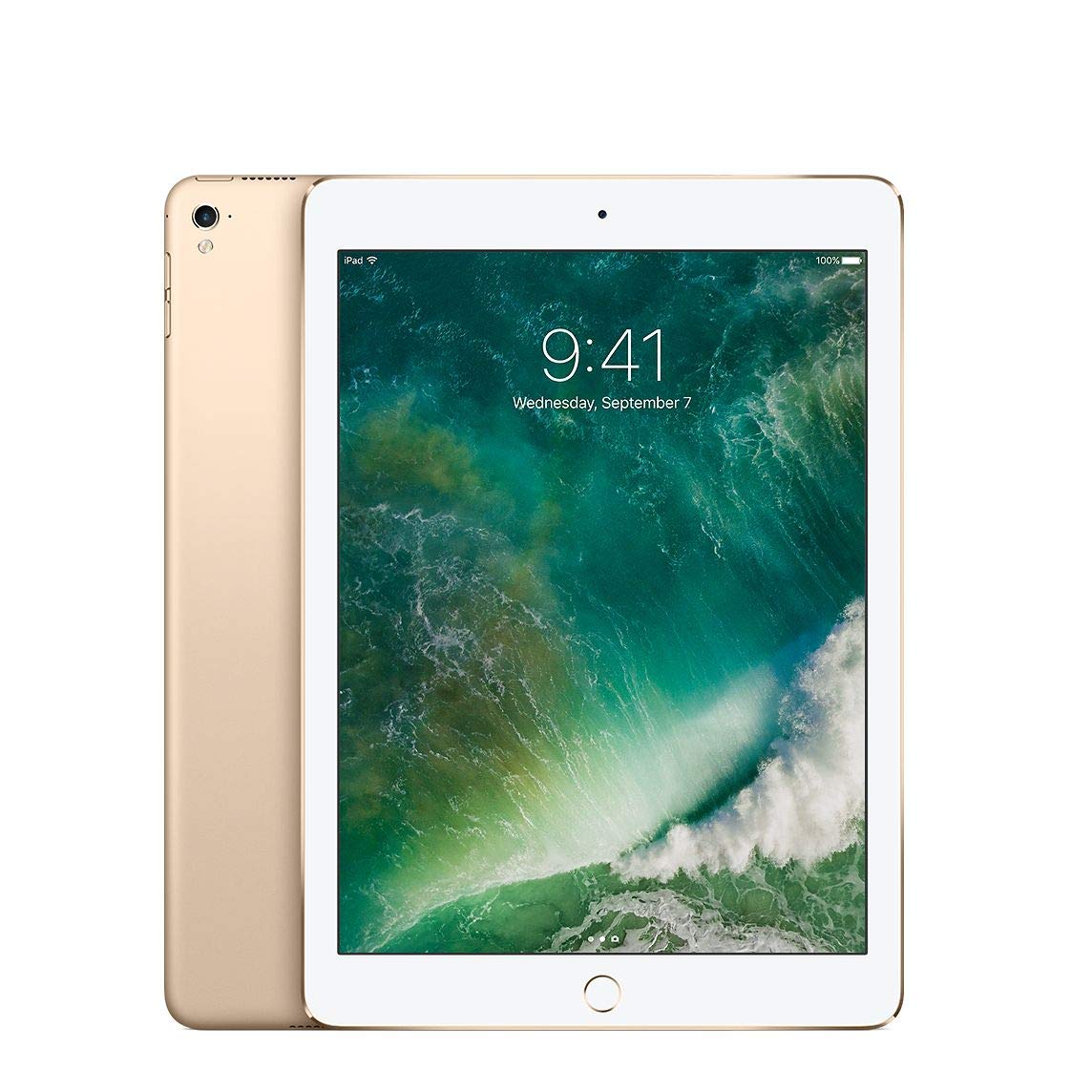 Apple iPad Pro Tablet (128GB, LTE, 9.7in) Silver (Renewed)