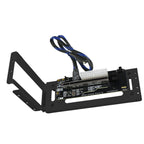 External Graphics Card Dock Bracket Easy Installation Parts Versatile with Adapter, Black