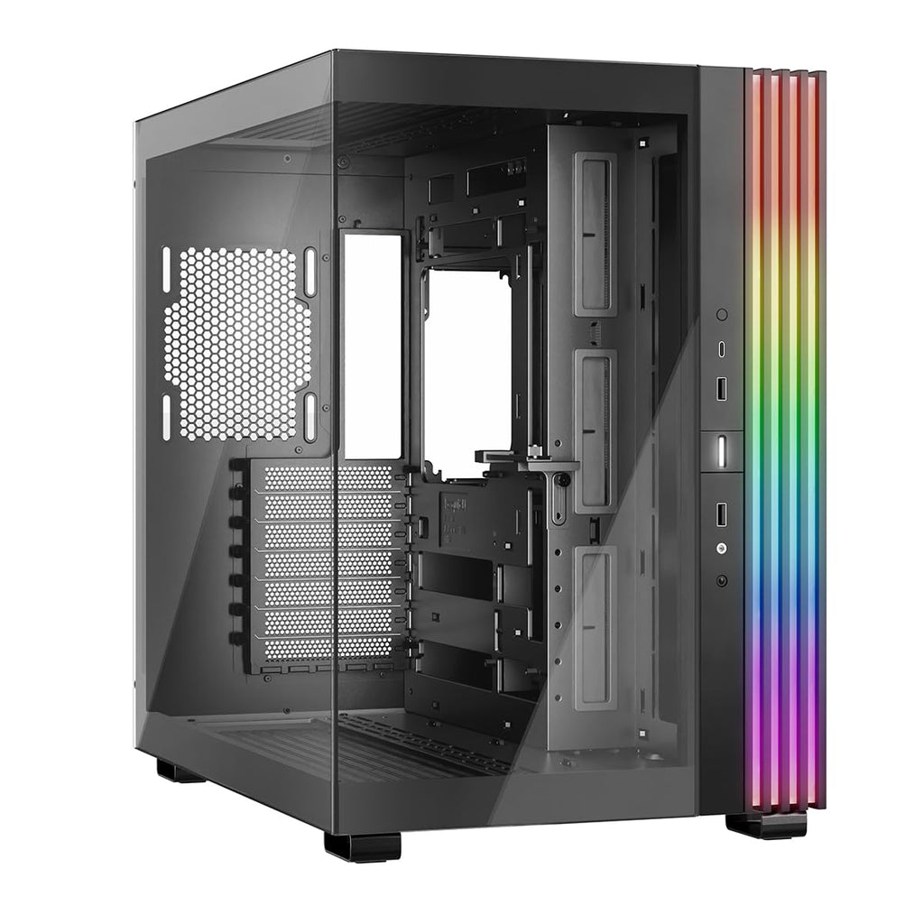 be quiet! Light Base 500 LX Black PC Case, Fully Windowed Front and Side