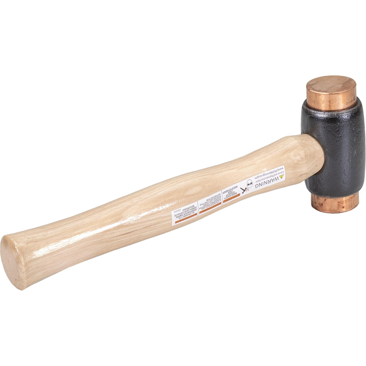 VAUGHAN Copper Face Hammer, 3 Lb, Non Marring Striking Tool