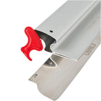 LEVEL5 Drywall Skimming Blade Set | 10, 16 & 24 Inch Skimming Blades, 37-63 Inch Extension Handle | Aluminum Body & Stainless Steel Blade | For Smoothing Walls and Ceilings | 5-440