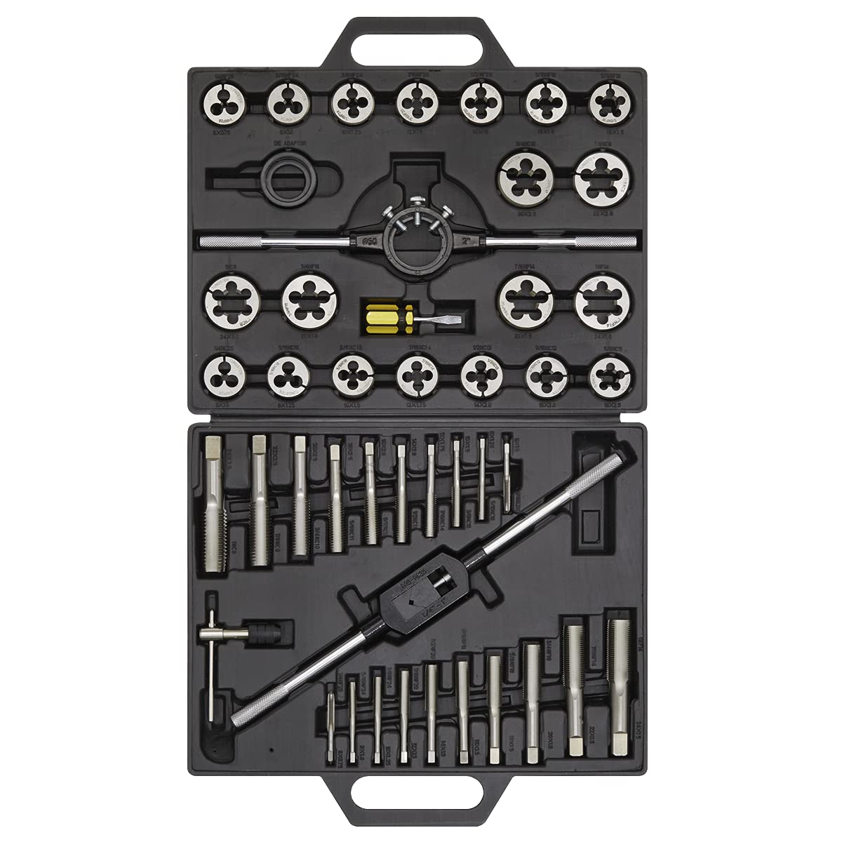 Sealey AK303IMP 45 Piece Tap and Die Set Split Dies - Imperial