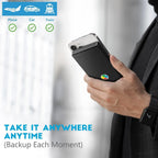 iDiskk App-le Certified 1TB External Hard Drive for iPhone18/17/16/15, iPad & MacBook Backup Photos, Videos, Music & Docs Compatible with iOS & Android Portable Storage for All Your Digital Files