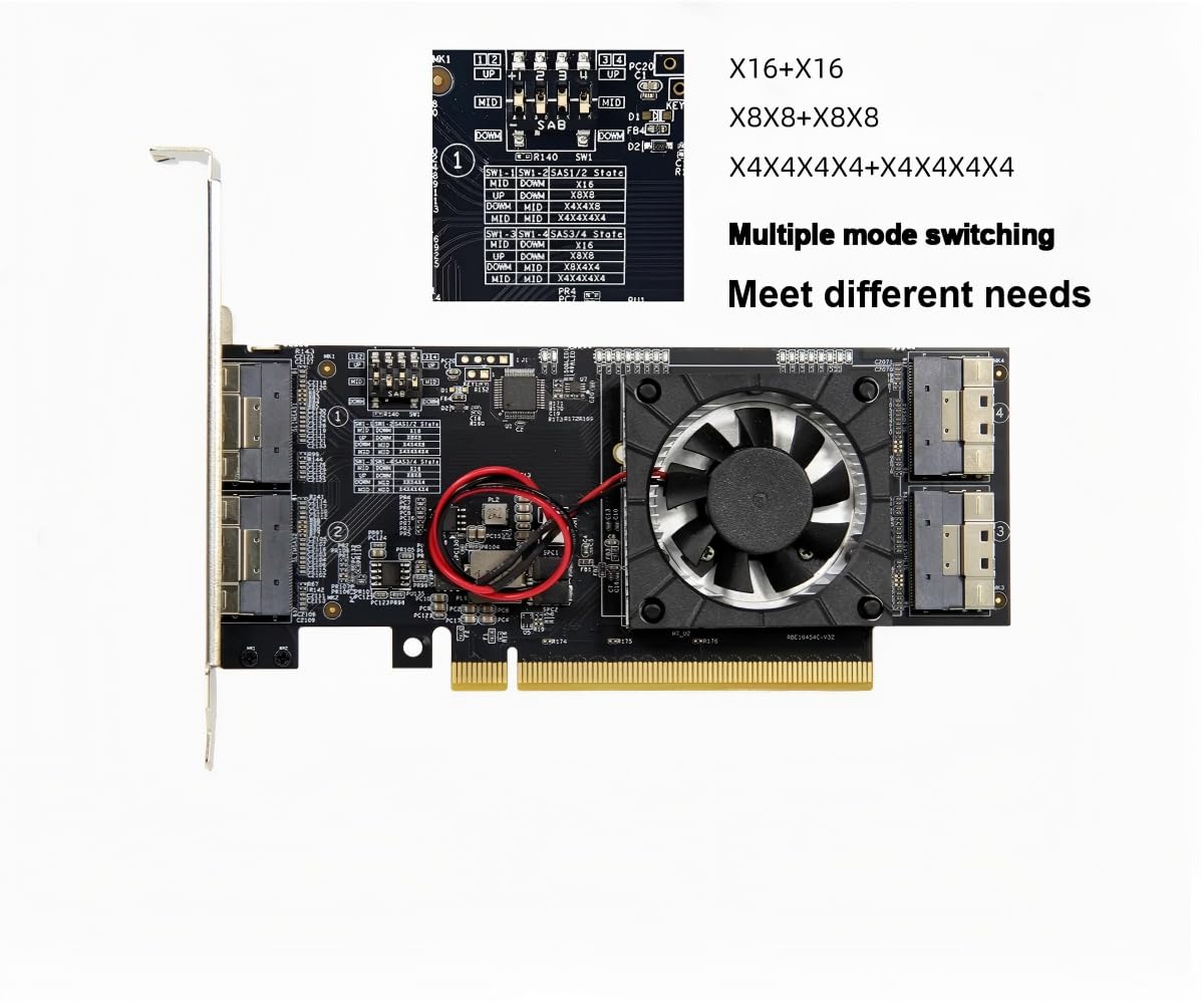 PCIe Expansion Card Integrated Compatibility Module External Graphics Card M.2NvmeSSDU.2 Expansion