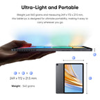 10.1" Touchscreen Tablet PC/Mini Computer with Keyboard & Pen, 12GB RAM 256GB SSD, Core m3 up to 3.4GHz, Win 11 Pro, Office 2024, USB-C, Micro HDMI, BT 5.0, WiFi 5 – Gray