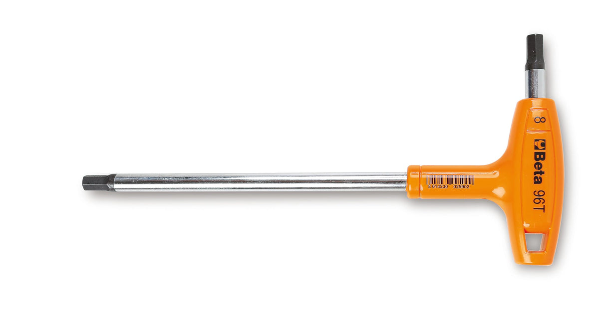 Beta 96T/S11 Set of 11 Metric 2mm-10mm T-Handle Hex Key Allen Wrenches