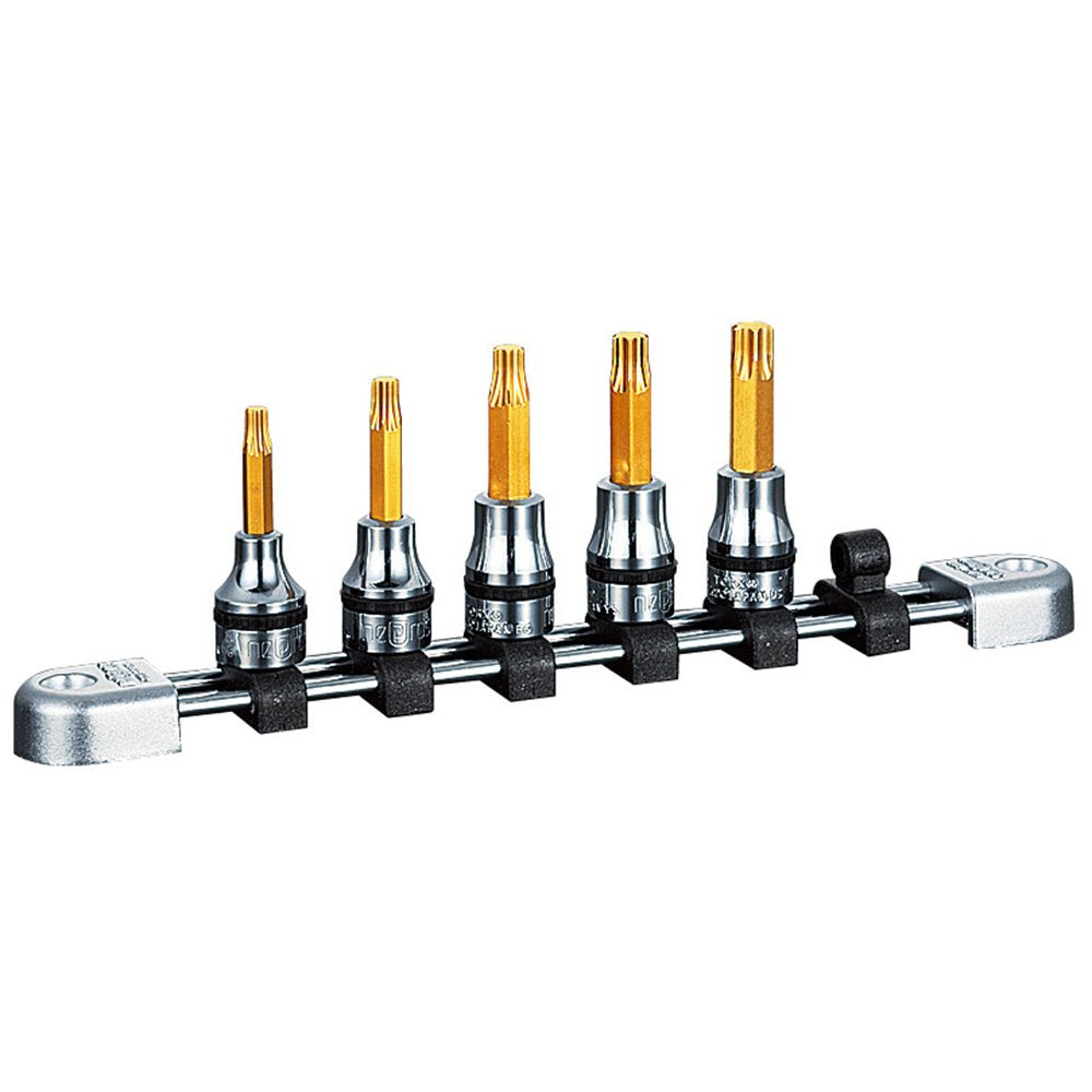 nepros T-Type Torx Bit Set NTQ6T05A