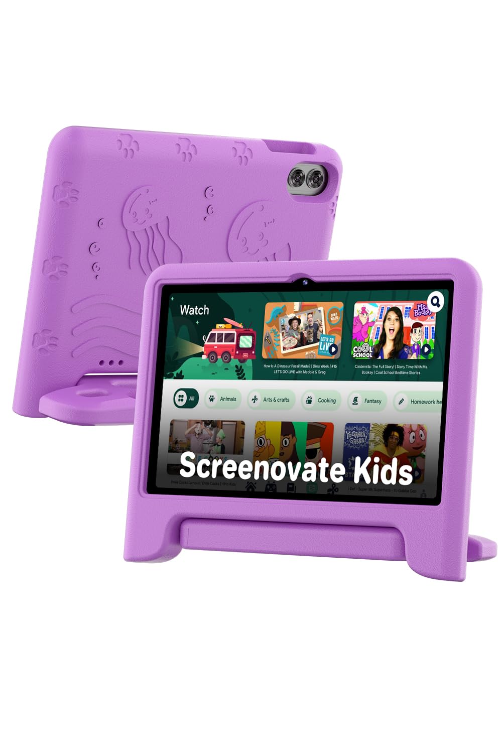 10" Kids Tablet Bundle, Android 16, Keyboard, Mouse, Headphones & Case