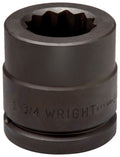Wright Tool 2-3/8" - 1-1/2" Dr. 12 Pt. Impact Socket