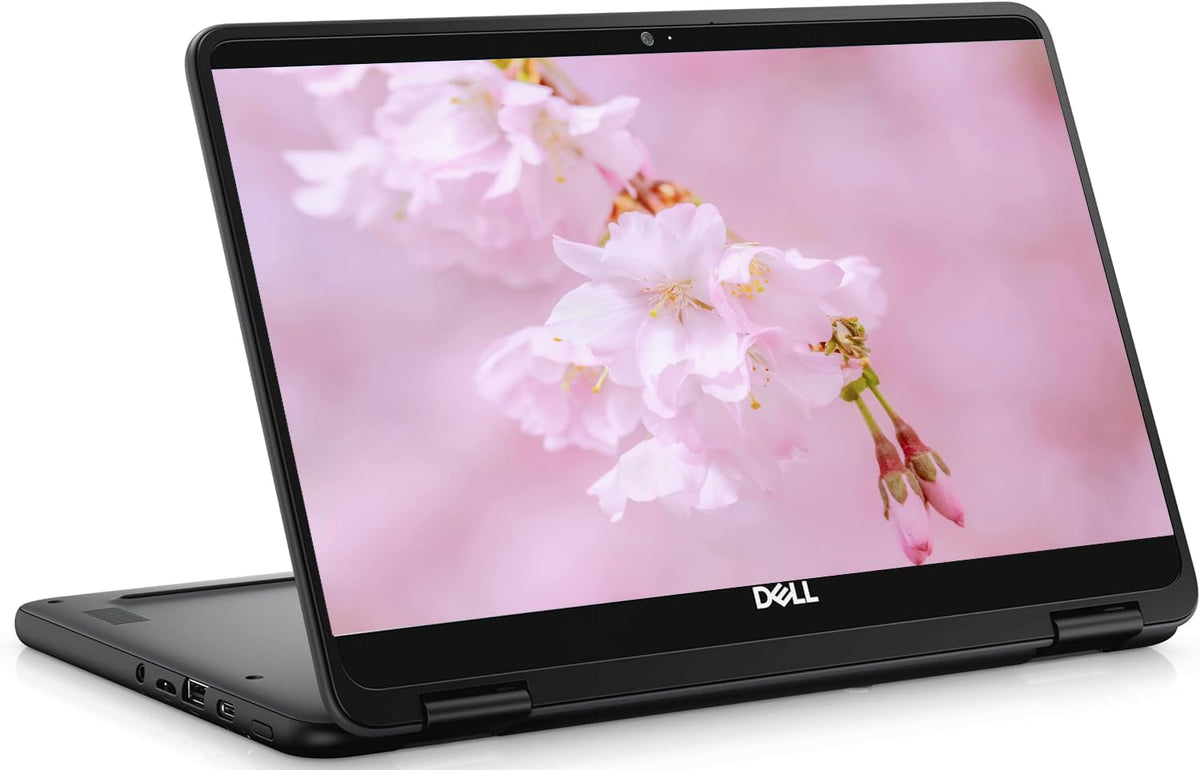 Dell 11" HD IPS Convertible Chromebook with Touchscreen, Intel Quad-Core Processor Up to 2.2GHz, 4GB Ram, 32GB Storage, Ultra-Fast WiFi, Chrome OS, Dark Black (Renewed)