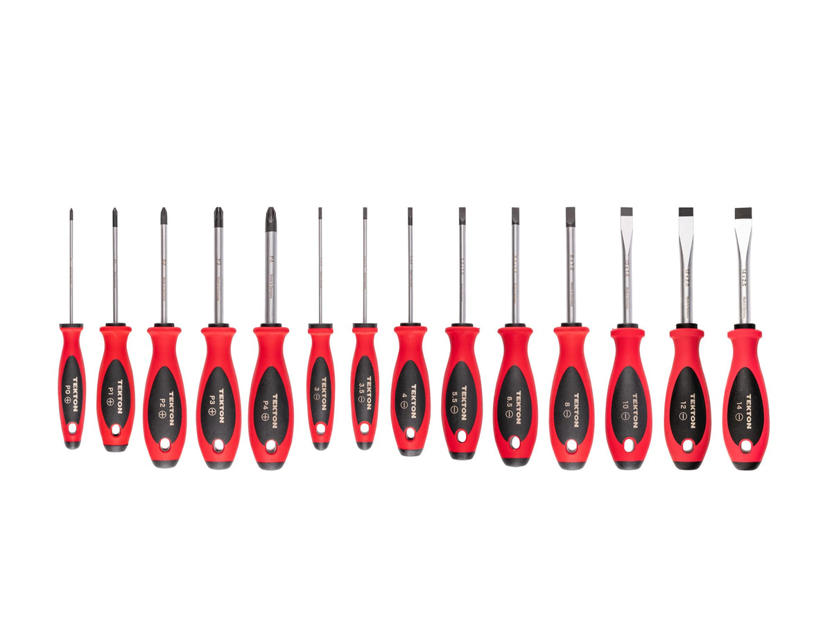 TEKTON Phillips and Slotted Screwdriver Set, 26-Piece | DWZ90009