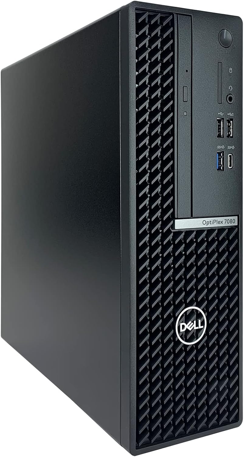 Dell Optiplex 7080 SFF Desktop Computer | Core i5-10th | 16GB DDR4 RAM | 1TB SSD Solid State | Windows 11 Pro (Renewed)