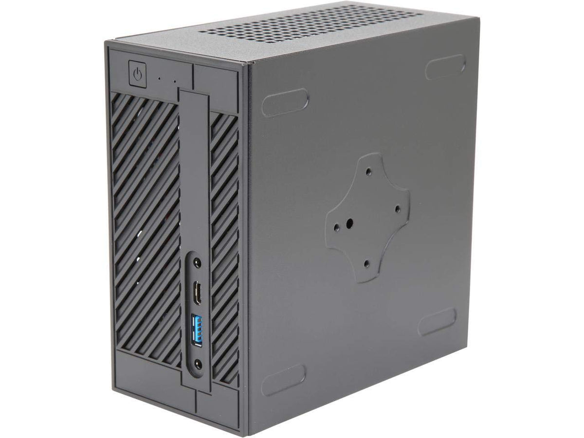 ASRock Barebone System Components Other DESKMINI 310W, Black, Intel 8th Processor, 32GB DDR4 RAM, Triple Video Outputs, Ultra M.2 PCIe Gen3 x4 Slot