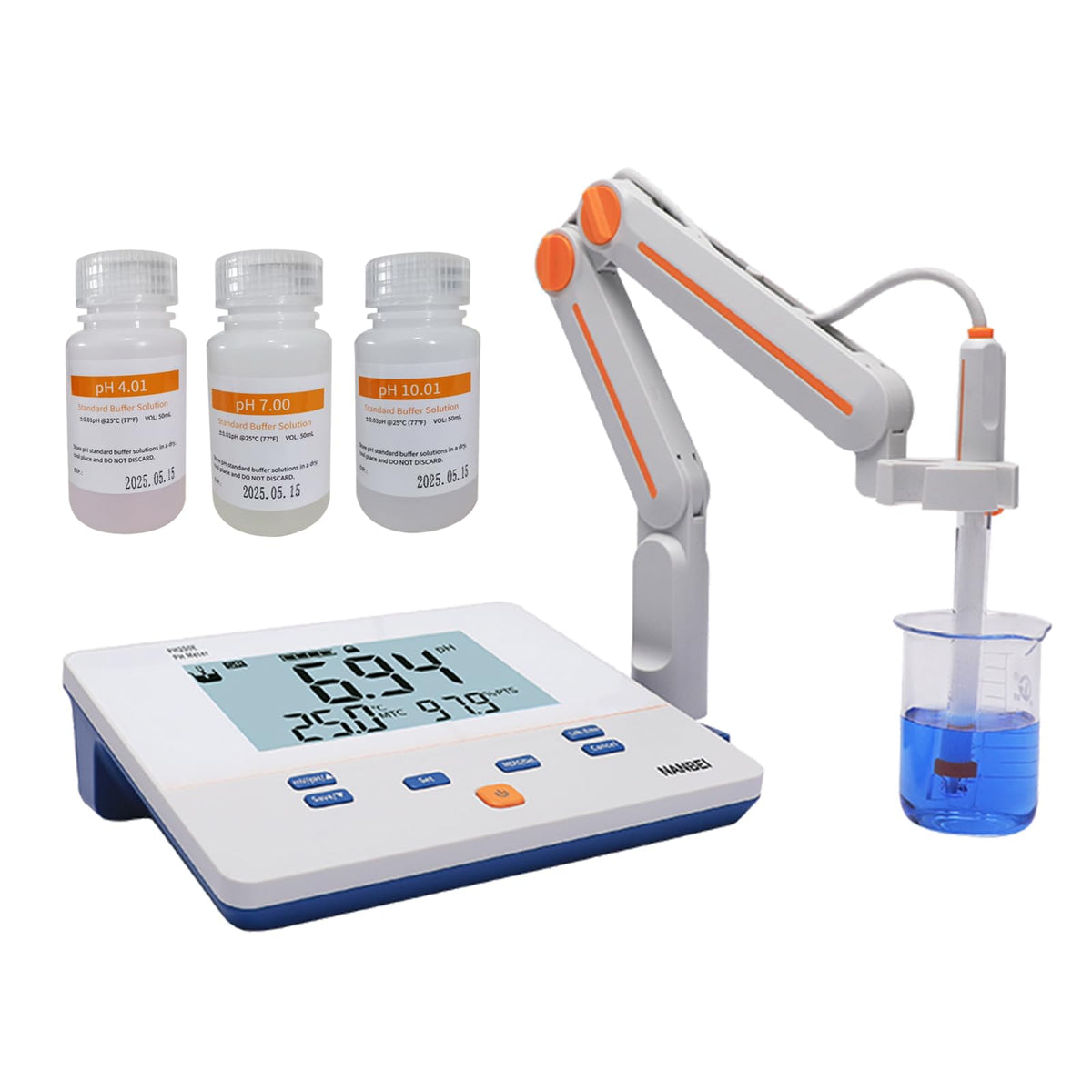High Precision Lab Benchtop pH Meter