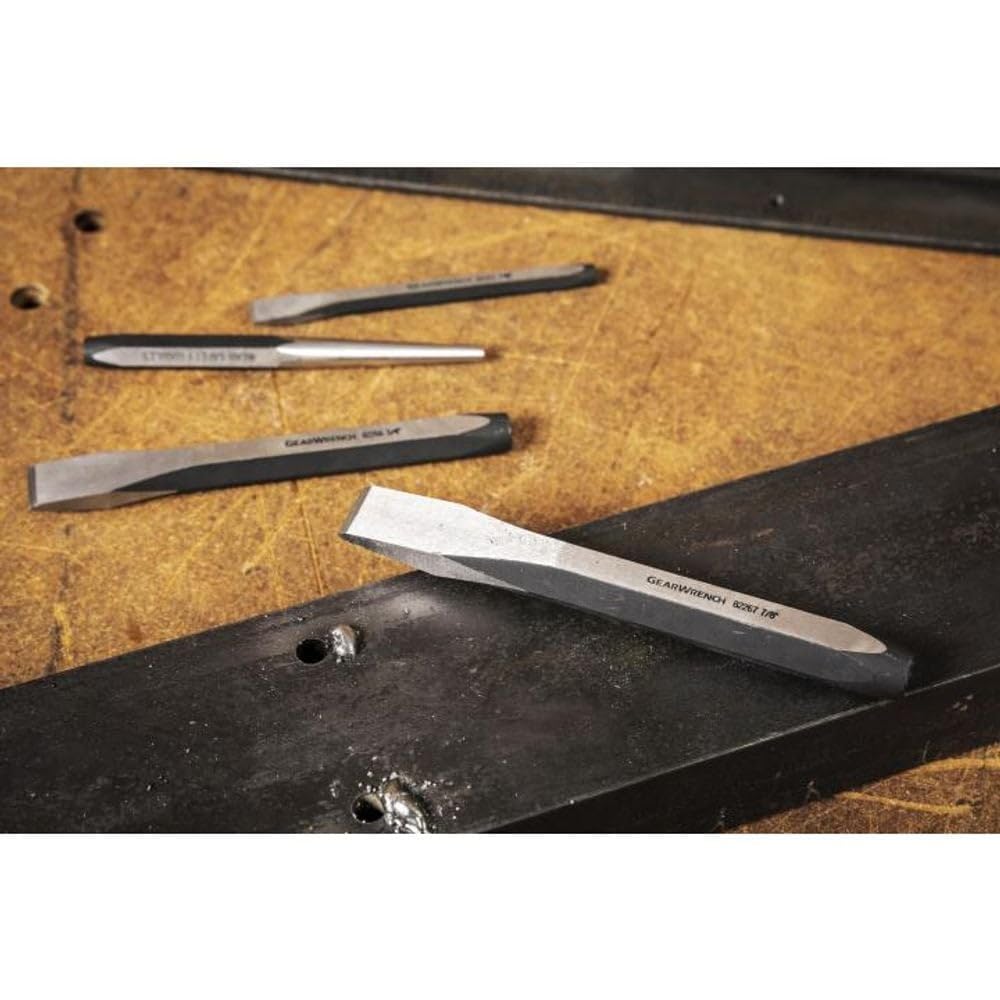 GEARWRENCH 27 Piece Large Chrome Punch & Chisel Set | 82306