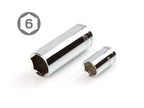 TEKTON 3/8 Inch Drive 6-Point Socket and Ratchet Set, 73-Piece (1/4-1 in., 6-24 mm) | SKT15311