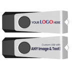 4GB Flash Drive 50 Pack, Wooolken USB 2.0 Thumb Drives Memory Stick