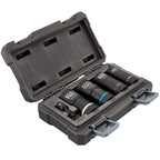 Klein Tools Impact Socket, Metric, 1/2-Inch Drive, 12-Point Deep Sockets