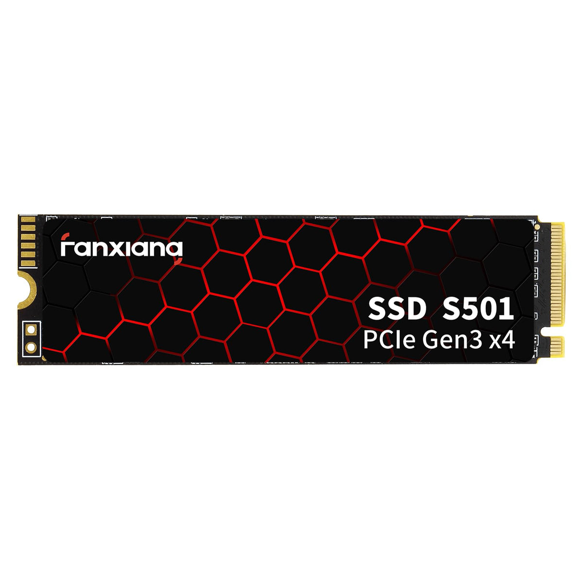fanxiang S501 1TB NVMe SSD 3D NAND 1.3 PCIe Gen3x4 M.2 2280 Internal Solid State Drive (Read/Write Speed up to 2,150/1,600 MB/s) Compatible with Laptop & PC Desktop