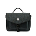 Islander The Laptop Bag - Made of Microfibre Leather & Harris Tweed
